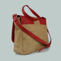 Dámská korková kabelka Ruby Red