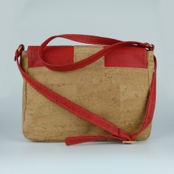 Dámská korková kabelka Ruby Red