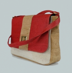 Dámská korková kabelka Ruby Red