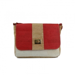 Dámská korková kabelka Ruby Red